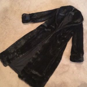 Full Length Faux Mink Coat